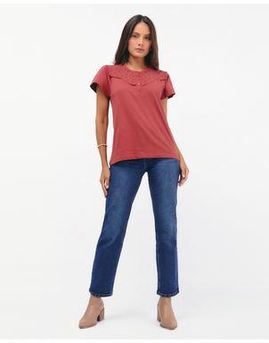 Polo-Mujer-Flora-Ladrillo-S