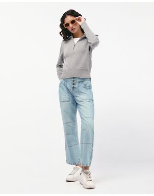 Chompa-Mujer-Lizarella-Gris-Melange-S