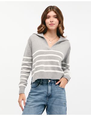Chompa-Mujer-New-Close-Gris-Melange-S