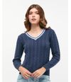 Chompa-Mujer-Elin-Azul-S