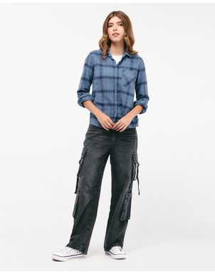 Blusa-Mujer-Betsa-Acero-Denim-S
