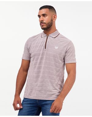 Polo-Cuello-Camisa-Hombre-Vacilio-Marron-Chocolate-M
