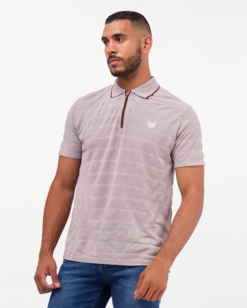 Polo-Cuello-Camisa-Hombre-Vacilio-Marron-Chocolate-M