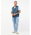 Chaleco-Denim-Hombre-West-Total-Stone-Green-M
