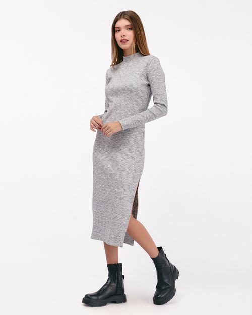 Vestido-Mujer-Catherine-Gris-Melange-S