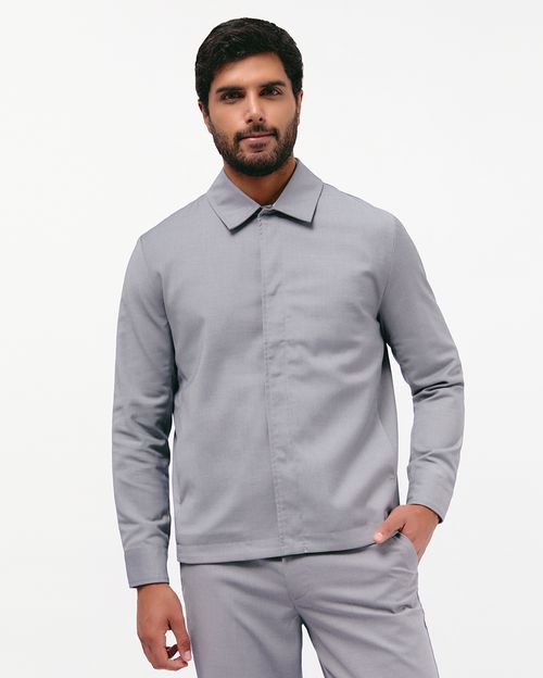 Casaca-Hombre-Hazal-Gris-Claro-M
