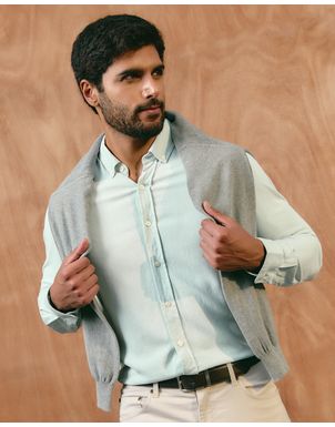 Camisa-Hombre-Yzmael-Verde-Pastel-M