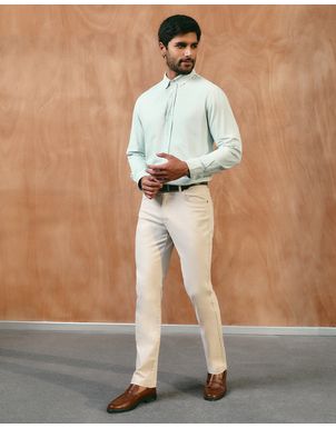 Camisa-Hombre-Yzmael-Verde-Pastel-M