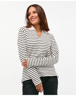 Polo-Mujer-Lisa-Negro-S