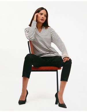 Polo-Mujer-Lisa-Negro-S
