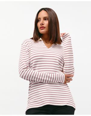 Polo-Mujer-Lisa-Malva-Oscuro-S