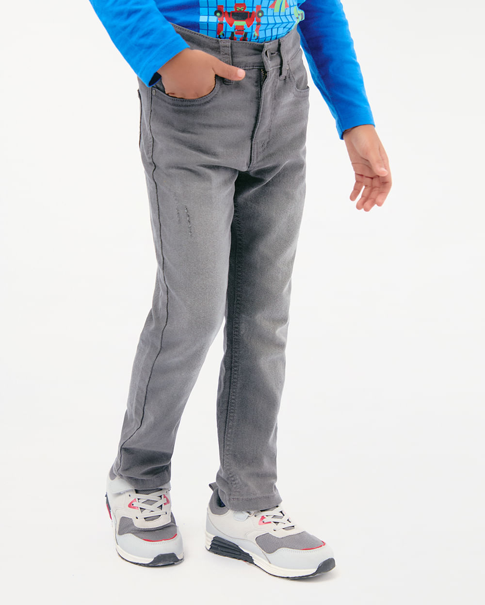 Jean Niño Jack Washed Grey
