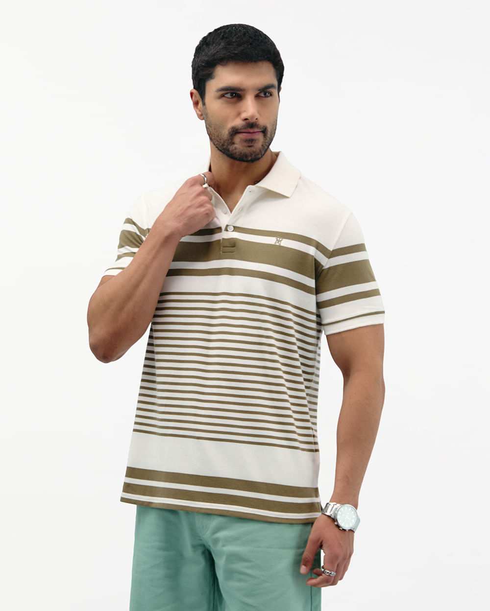 Polo Cuello Camisa Hombre Saylor Coco