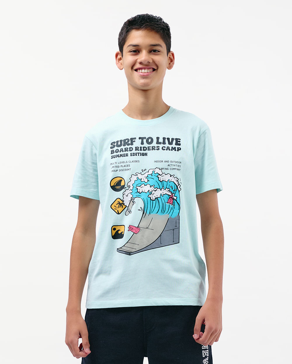 Polo Jovencito Ramiro Aqua Pastel