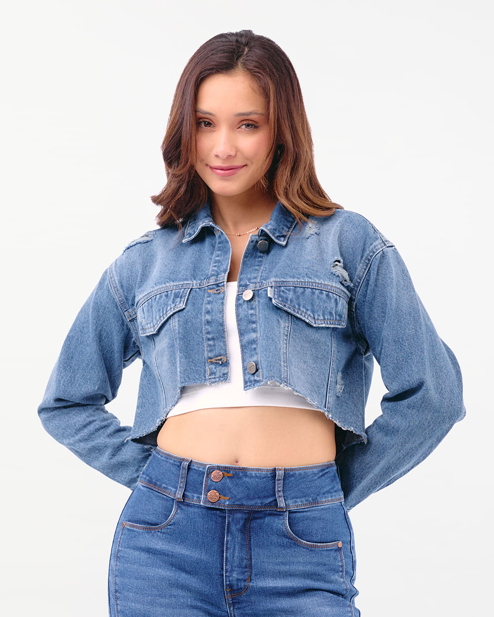 Casaca Mujer Tiana Total Faded Melange