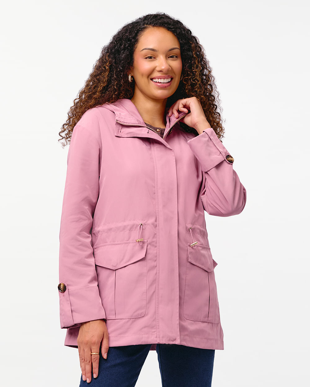 Casaca Mujer Rouse Malva Rosa