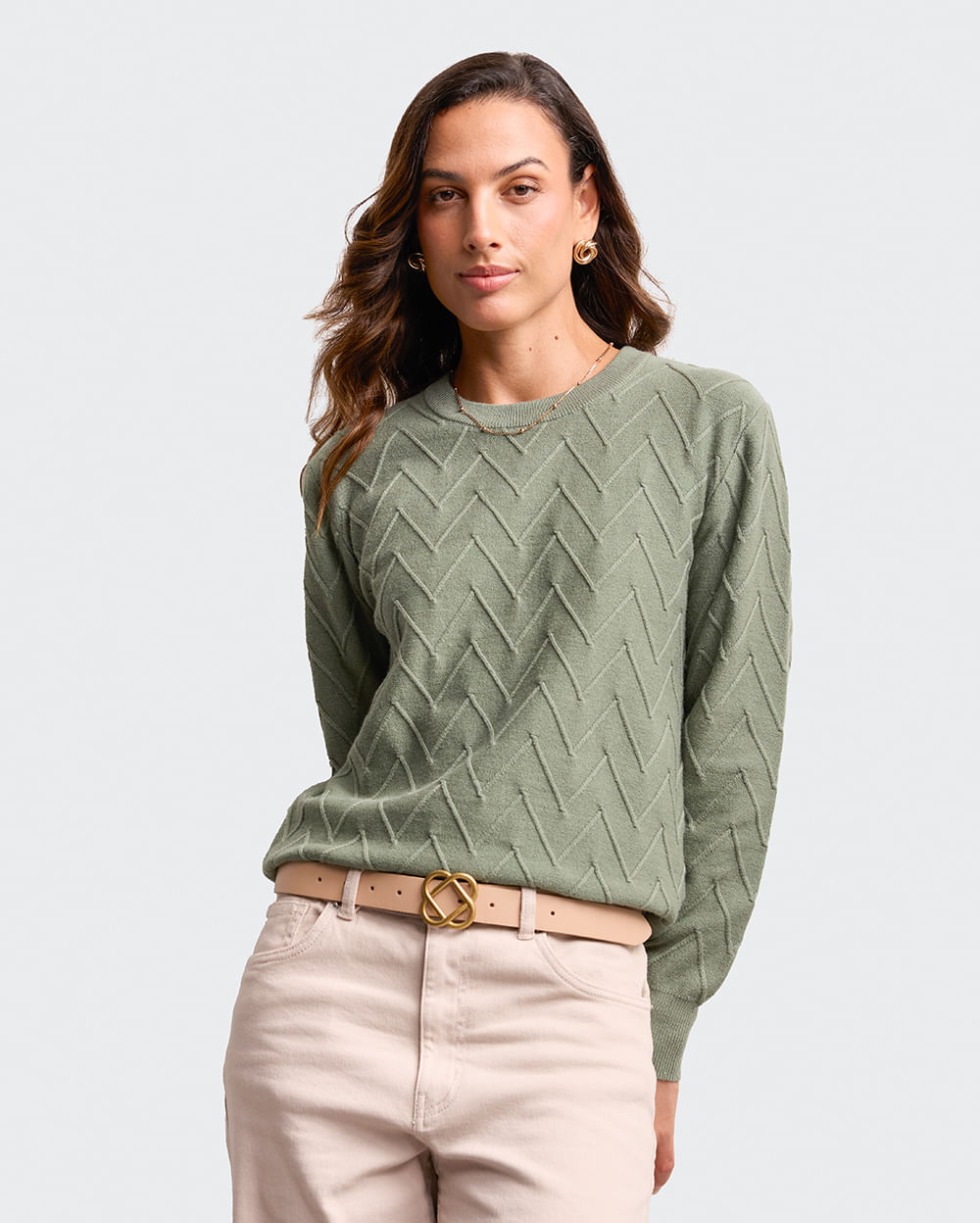 Chompa Mujer Mora 3a Verde Vintage