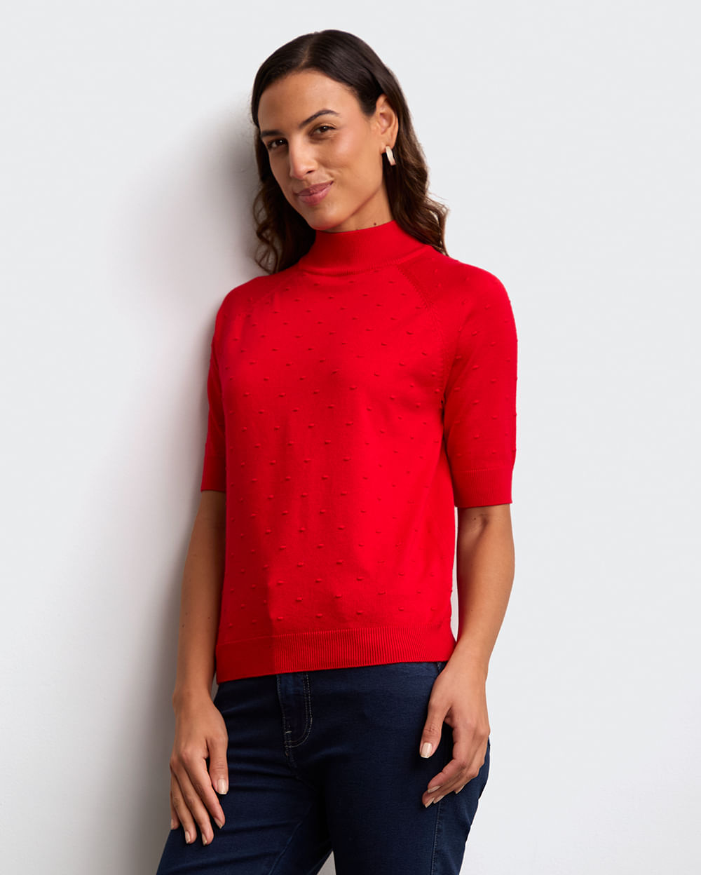 Chompa Mujer Valentinatex3 Rojo