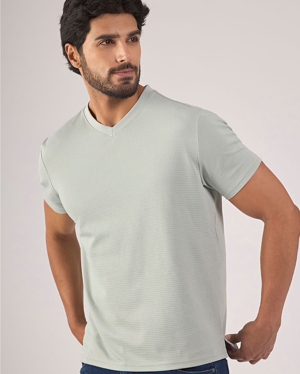 Polo Hombre Jake Verde Empolvado