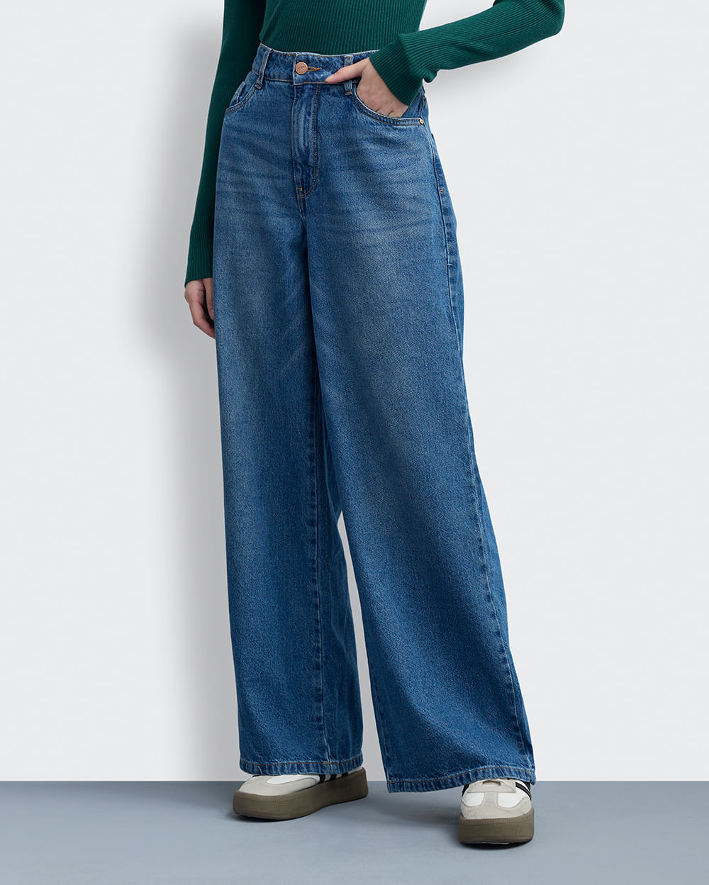 Jean Mujer Zara Total Bleach