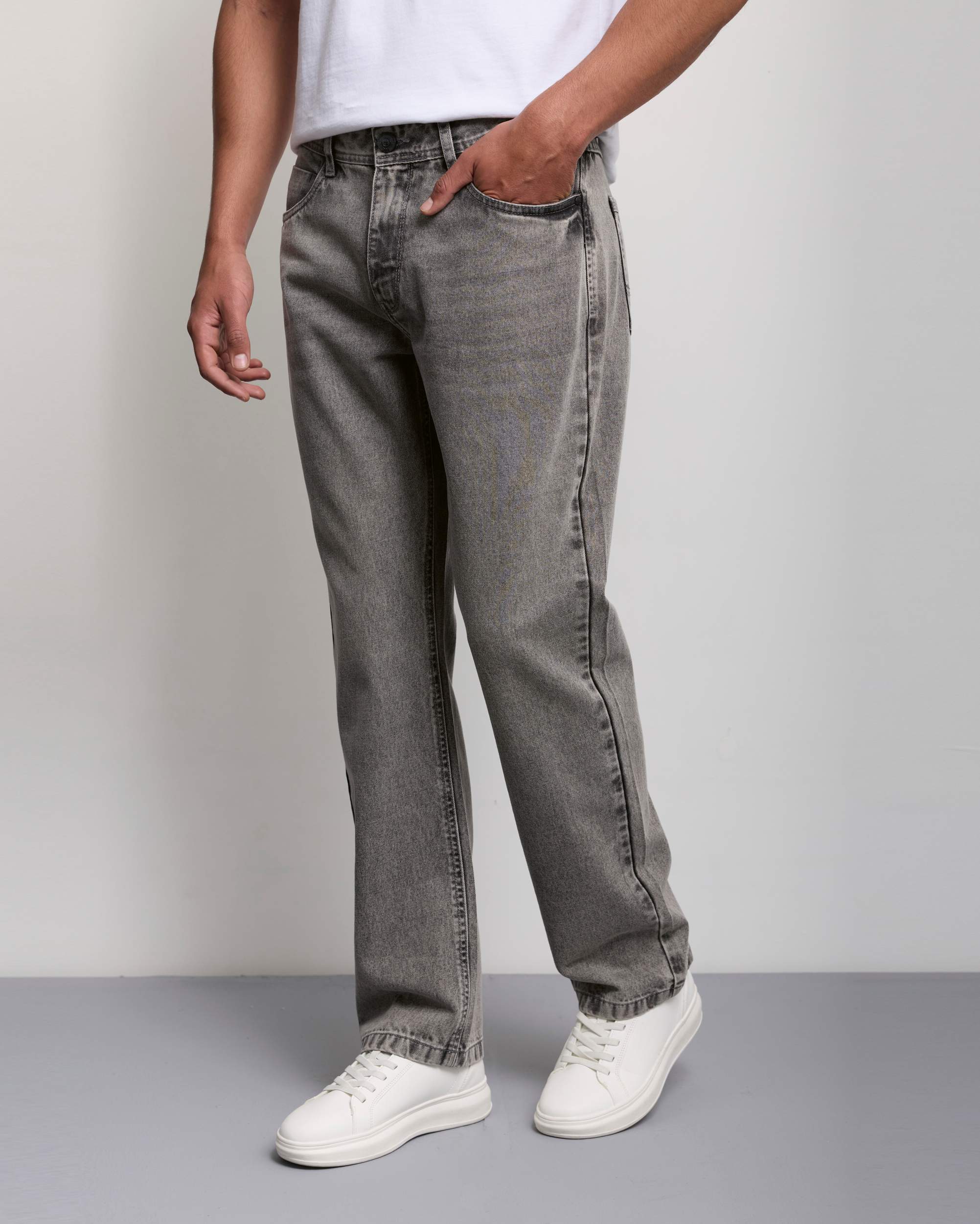 Jean Hombre Adriano Light Grey