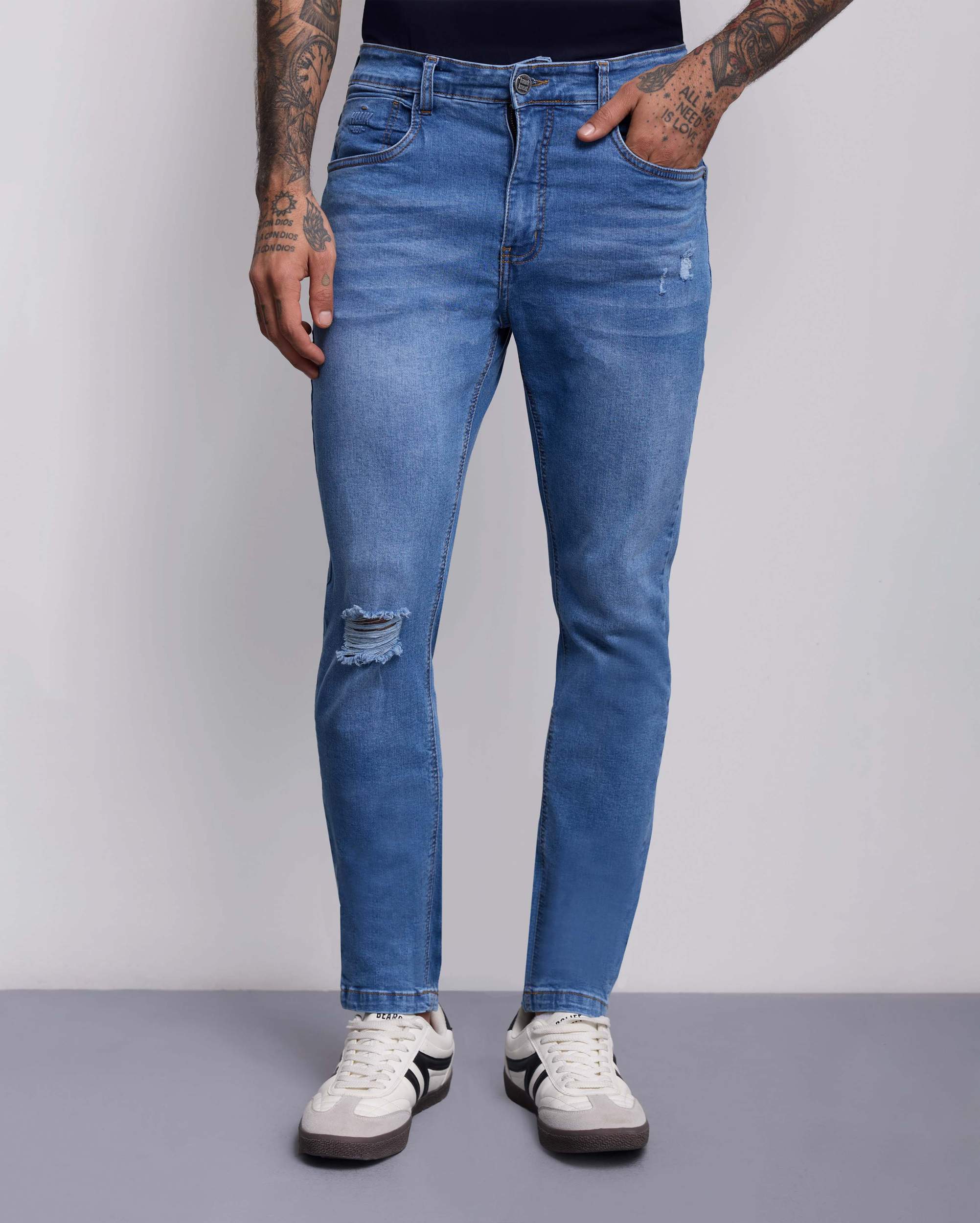 Jean Hombre Jake Light Wash